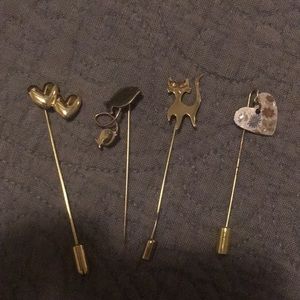 Stick pins